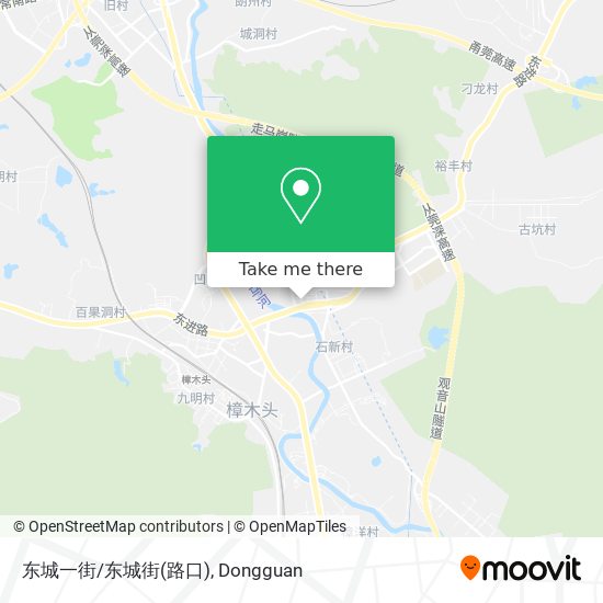 东城一街/东城街(路口) map