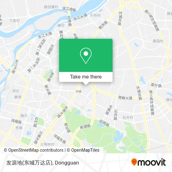 发源地(东城万达店) map
