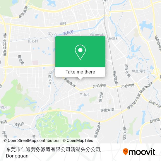 东莞市仕通劳务派遣有限公司清湖头分公司 map