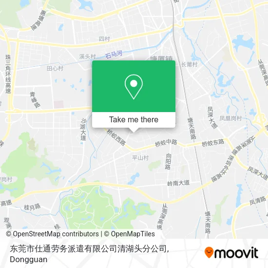 东莞市仕通劳务派遣有限公司清湖头分公司 map