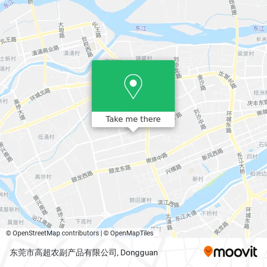 东莞市高超农副产品有限公司 map
