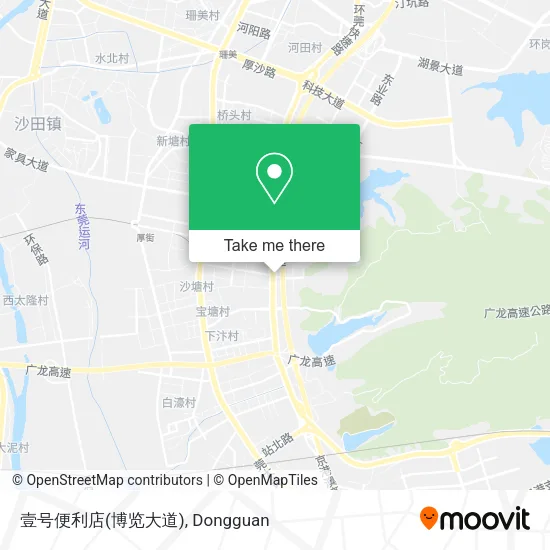 壹号便利店(博览大道) map