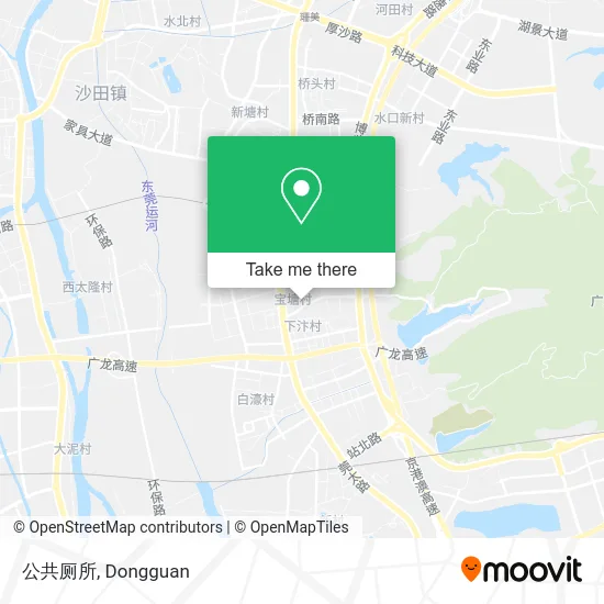 公共厕所 map