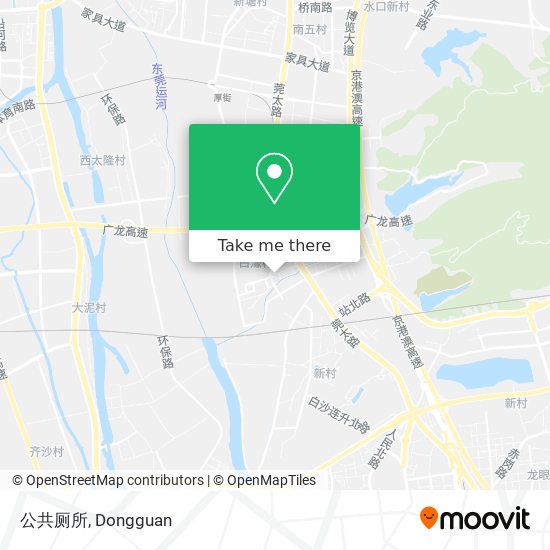 公共厕所 map
