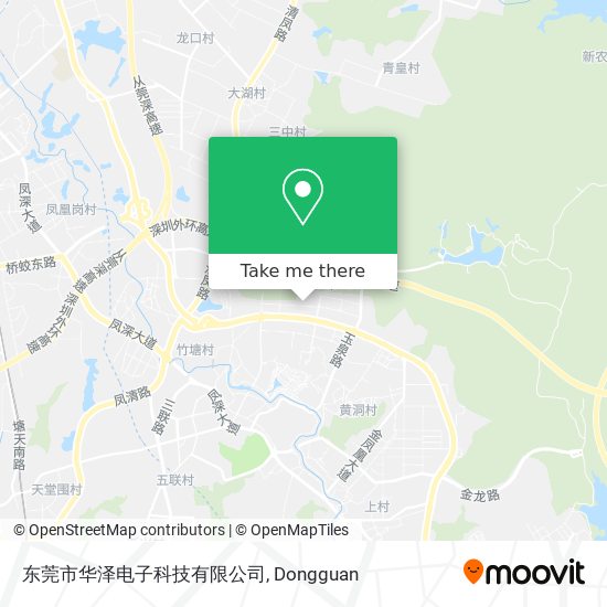 东莞市华泽电子科技有限公司 map