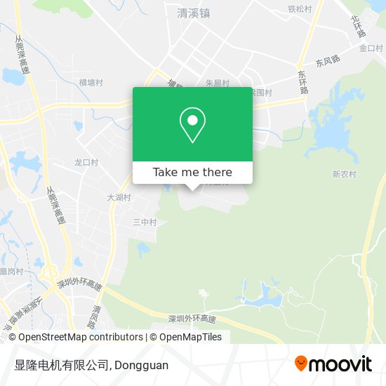 显隆电机有限公司 map