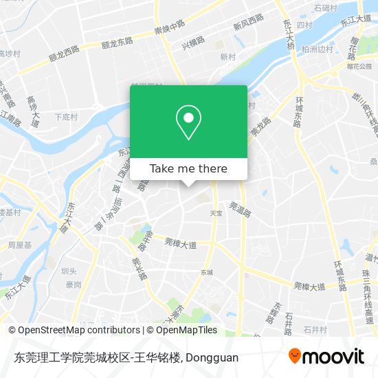 东莞理工学院莞城校区-王华铭楼 map