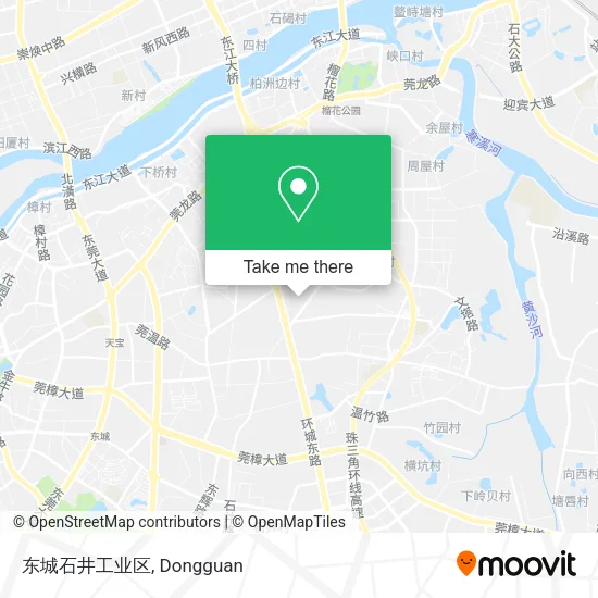 东城石井工业区 map