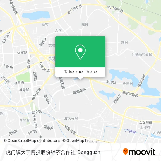 虎门镇大宁博投股份经济合作社 map