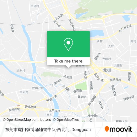 东莞市虎门镇博涌辅警中队-西北门 map