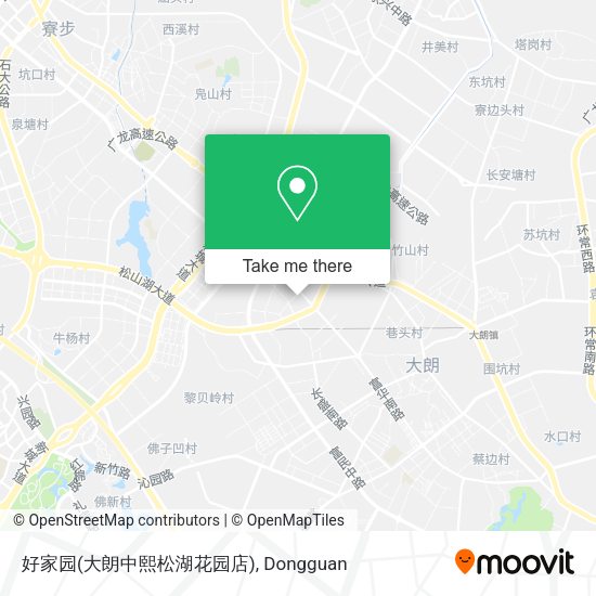 好家园(大朗中熙松湖花园店) map