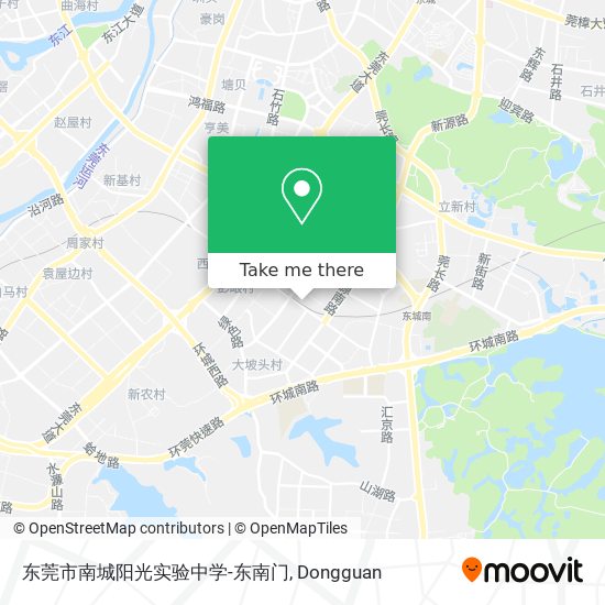 东莞市南城阳光实验中学-东南门 map