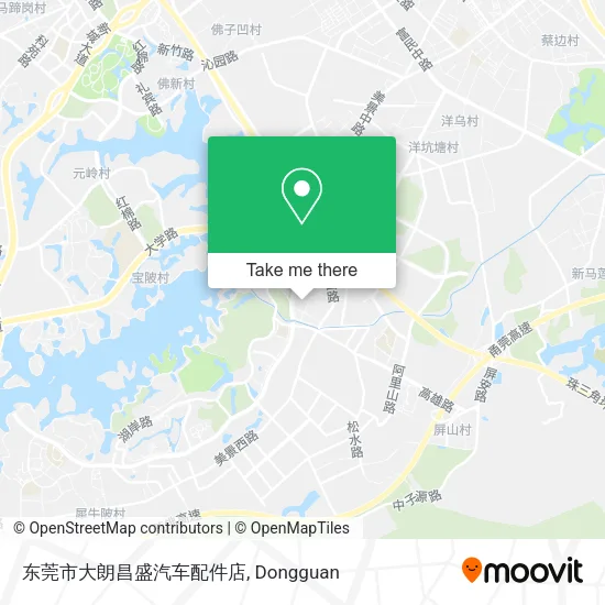 东莞市大朗昌盛汽车配件店 map