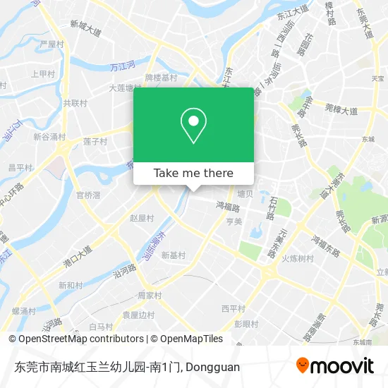 东莞市南城红玉兰幼儿园-南1门 map