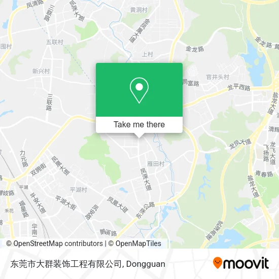 东莞市大群装饰工程有限公司 map