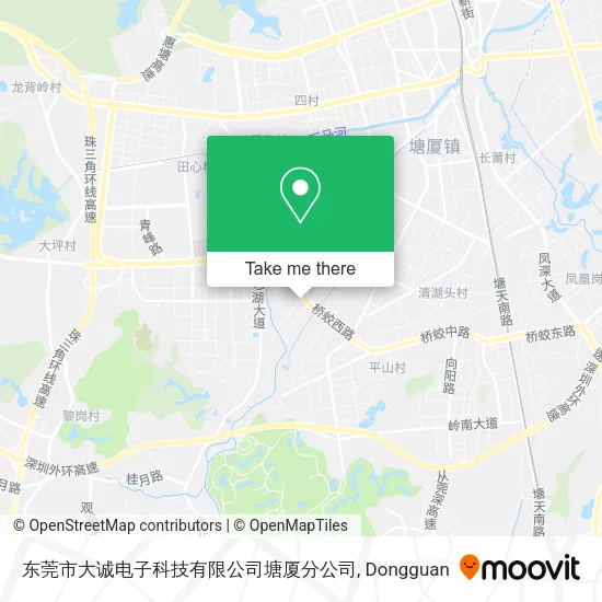 东莞市大诚电子科技有限公司塘厦分公司 map