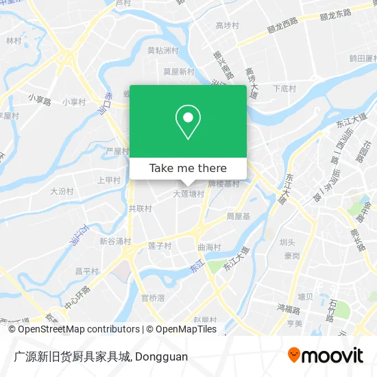 广源新旧货厨具家具城 map