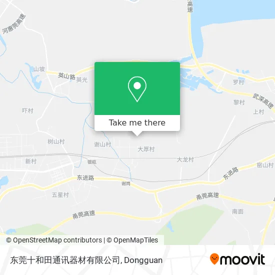 东莞十和田通讯器材有限公司 map