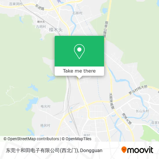 东莞十和田电子有限公司(西北门) map