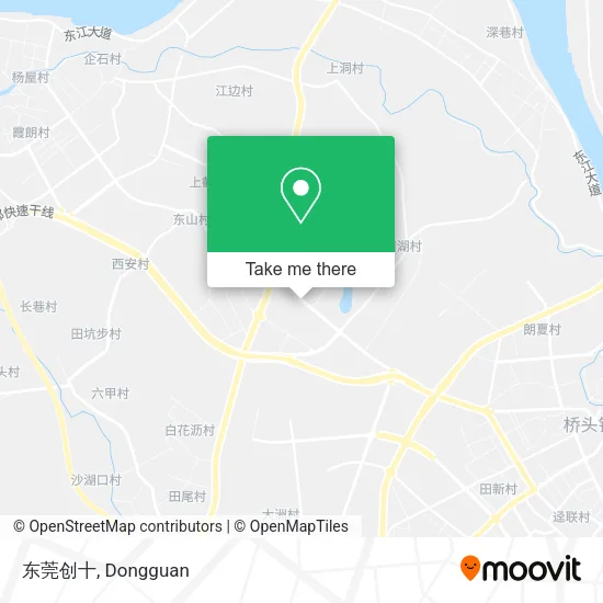 东莞创十 map