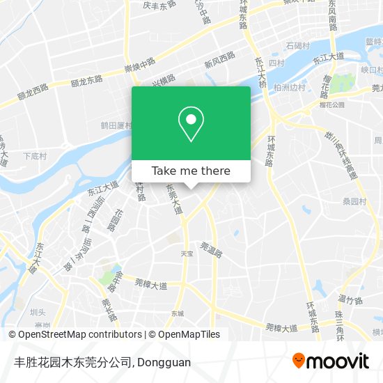 丰胜花园木东莞分公司 map