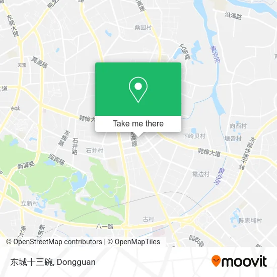 东城十三碗 map