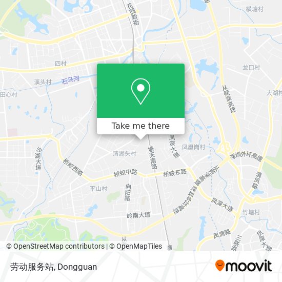 劳动服务站 map