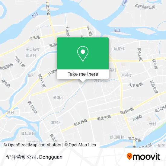 华洋劳动公司 map
