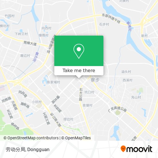 劳动分局 map