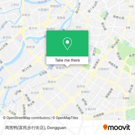 周黑鸭(富民步行街店) map