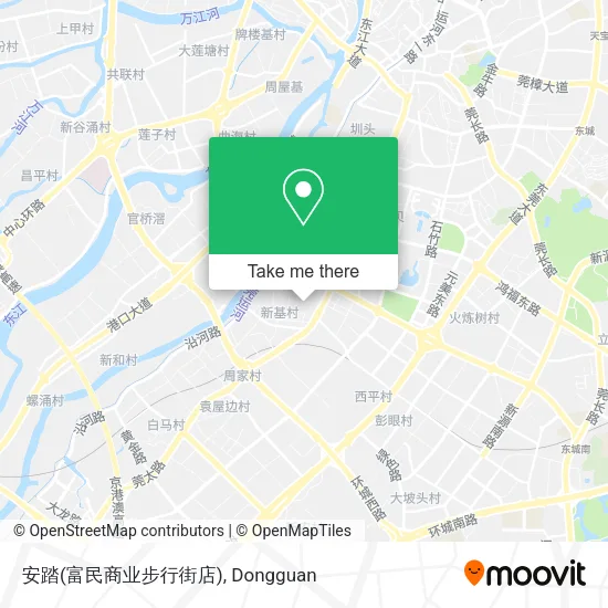 安踏(富民商业步行街店) map
