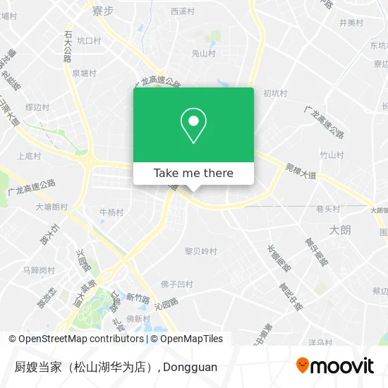 厨嫂当家（松山湖华为店） map