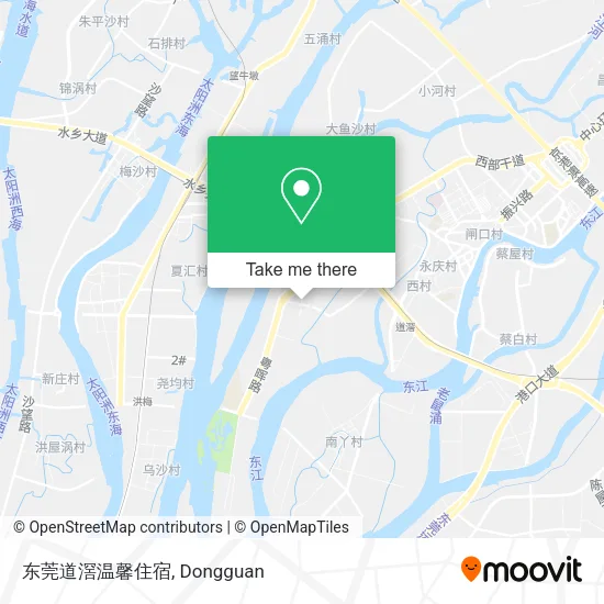 东莞道滘温馨住宿 map
