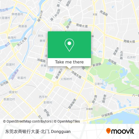 东莞农商银行大厦-北门 map