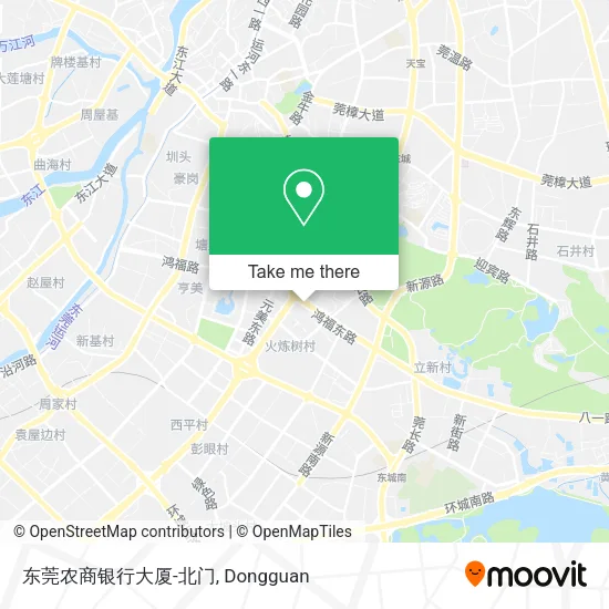 东莞农商银行大厦-北门 map
