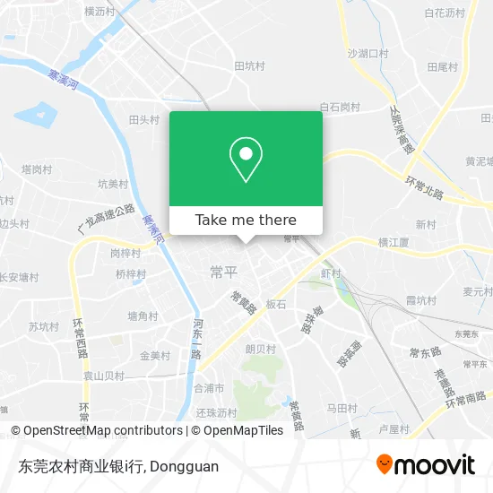 东莞农村商业银i行 map