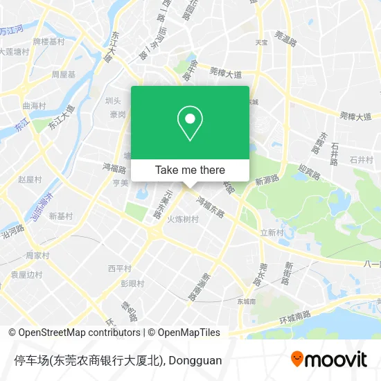 停车场(东莞农商银行大厦北) map