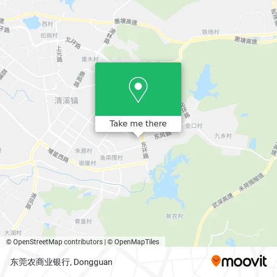 东莞农商业银行 map