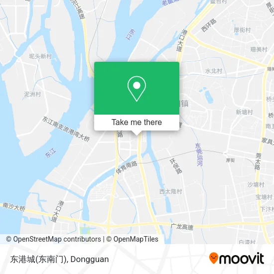 东港城(东南门) map