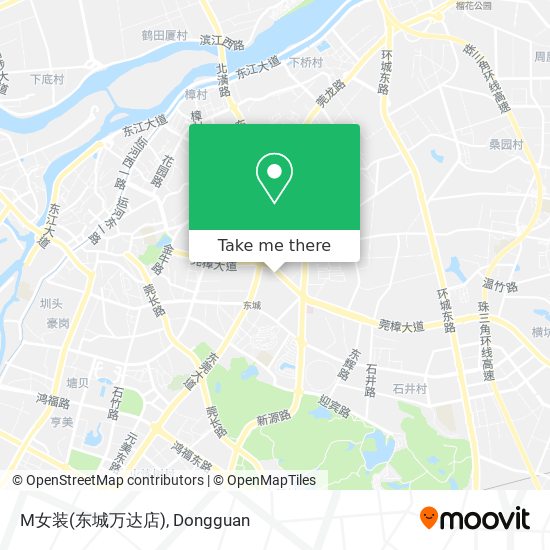 M女装(东城万达店) map