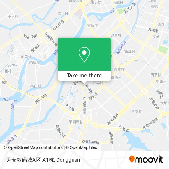 天安数码城A区-A1栋 map