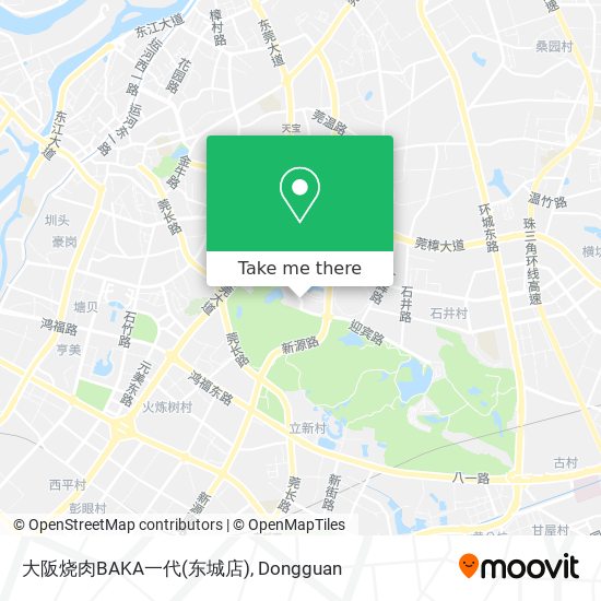 大阪烧肉BAKA一代(东城店) map