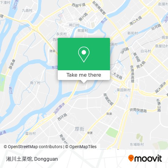 湘川土菜馆 map