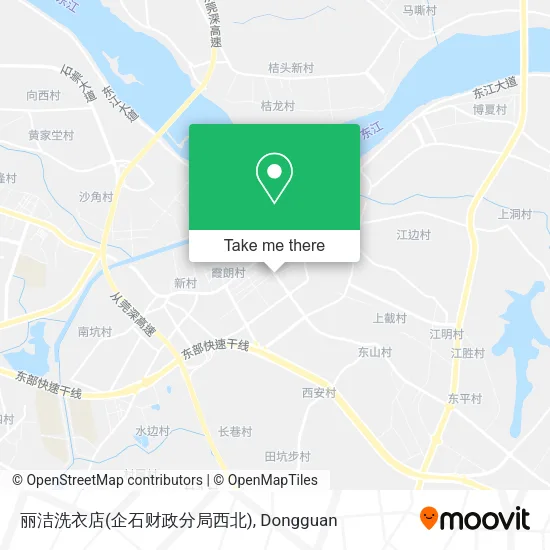 丽洁洗衣店(企石财政分局西北) map