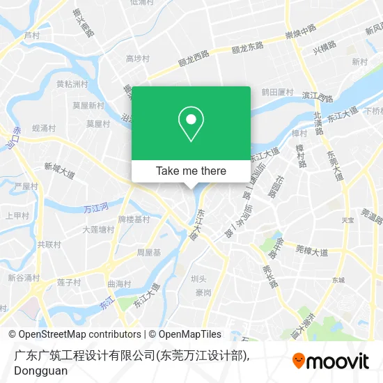 广东广筑工程设计有限公司(东莞万江设计部) map
