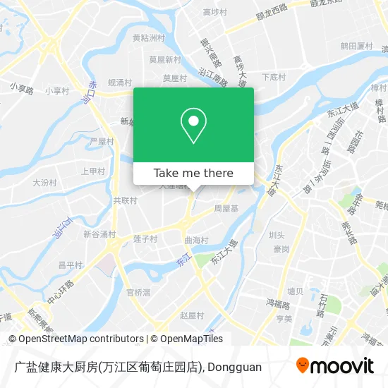 广盐健康大厨房(万江区葡萄庄园店) map