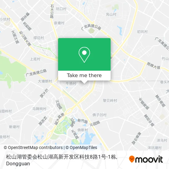 松山湖管委会松山湖高新开发区科技8路1号-1栋 map