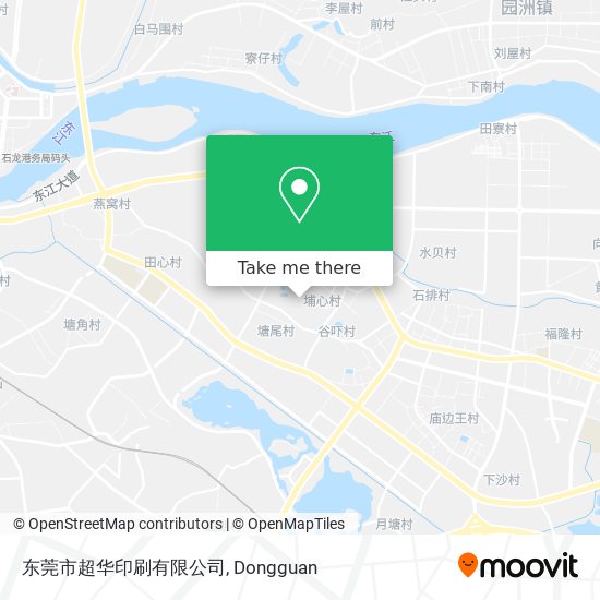 东莞市超华印刷有限公司 map