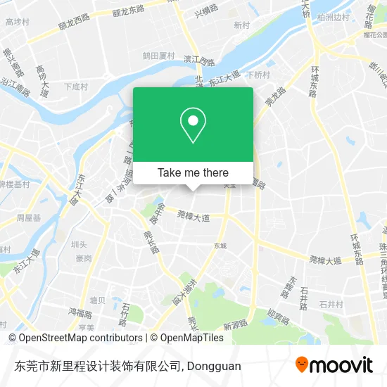 东莞市新里程设计装饰有限公司 map