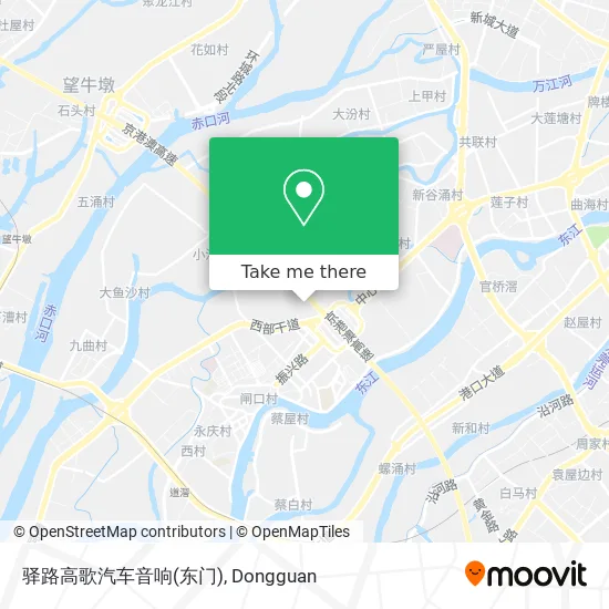 驿路高歌汽车音响(东门) map